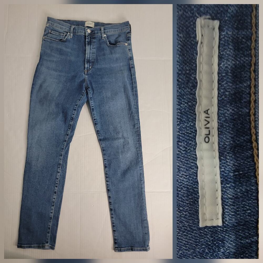 Citizens of Humanity Jeans SZ 30 Olivia Slim Straight High Rise stretch